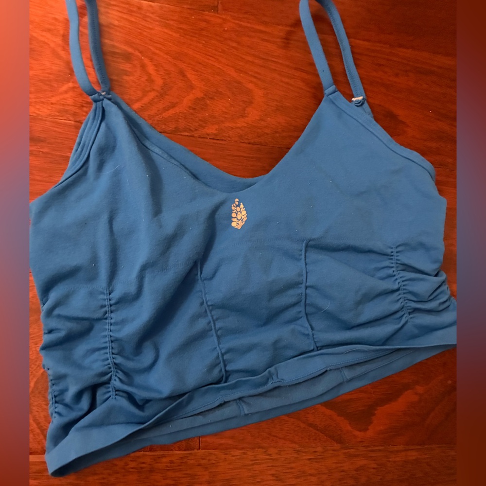 Free People Movement Good Karma Runched tank top